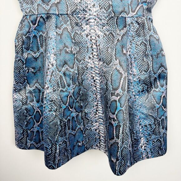 LOVERS + FRIENDS | REVOLVE Young Love Snakeskin Print Mini Dress Women’s Size L - Picture 5 of 10